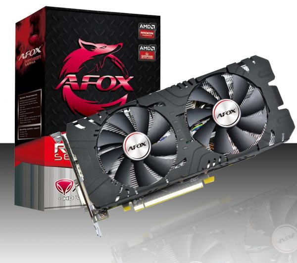 AFOX RX 580 4GB GDDR5 AMD AFRX580 4096D5H1 ToniX Computer