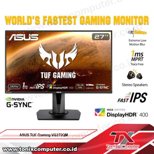 ASUS TUF Gaming VG279QM 27 Fast IPS Gaming Monitor 280Hz ToniX Computer