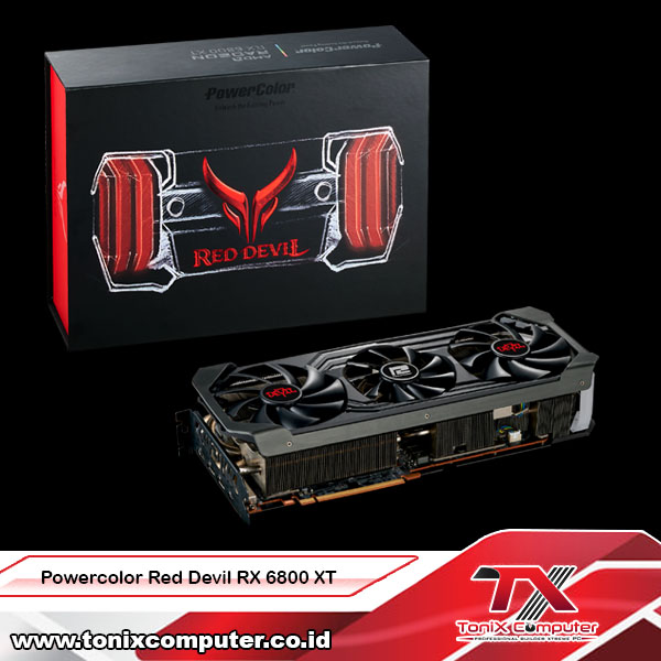  PowerColor Red Devil AMD Radeon™ RX 6800 XT Gaming Graphics  Card with 16GB GDDR6 Memory, Powered by AMD RDNA™ 2, Raytracing, PCI  Express 4.0, HDMI 2.1, AMD Infinity Cache : Electronics