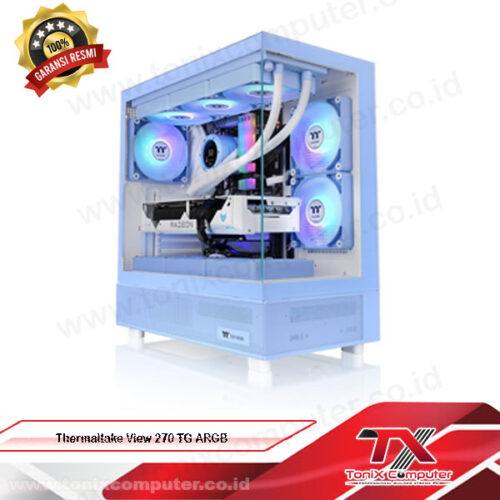 Thermaltake View 270 TG ARGB Hydrangea Blue Mid Tower Chassis – ToniX ...